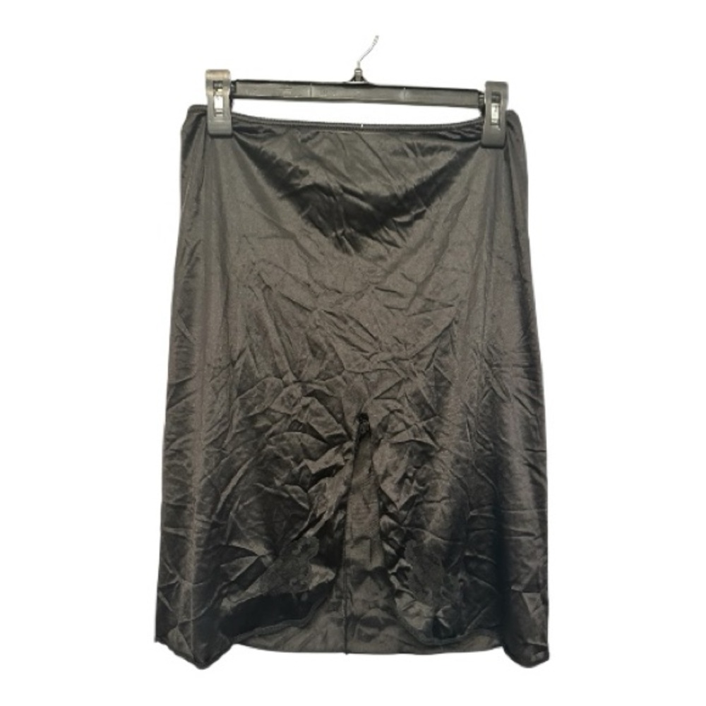Vintage 70’s Maidenform Black Skirt Slip Size Medium